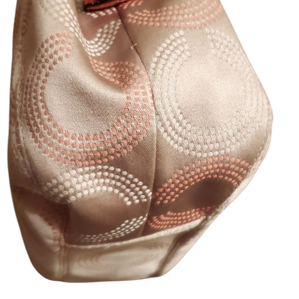 COACH Ashley Op Art Dotted Signature Hobo Shoulder Handbag F21920 Y2K VINTAGE - Picture 5 of 16